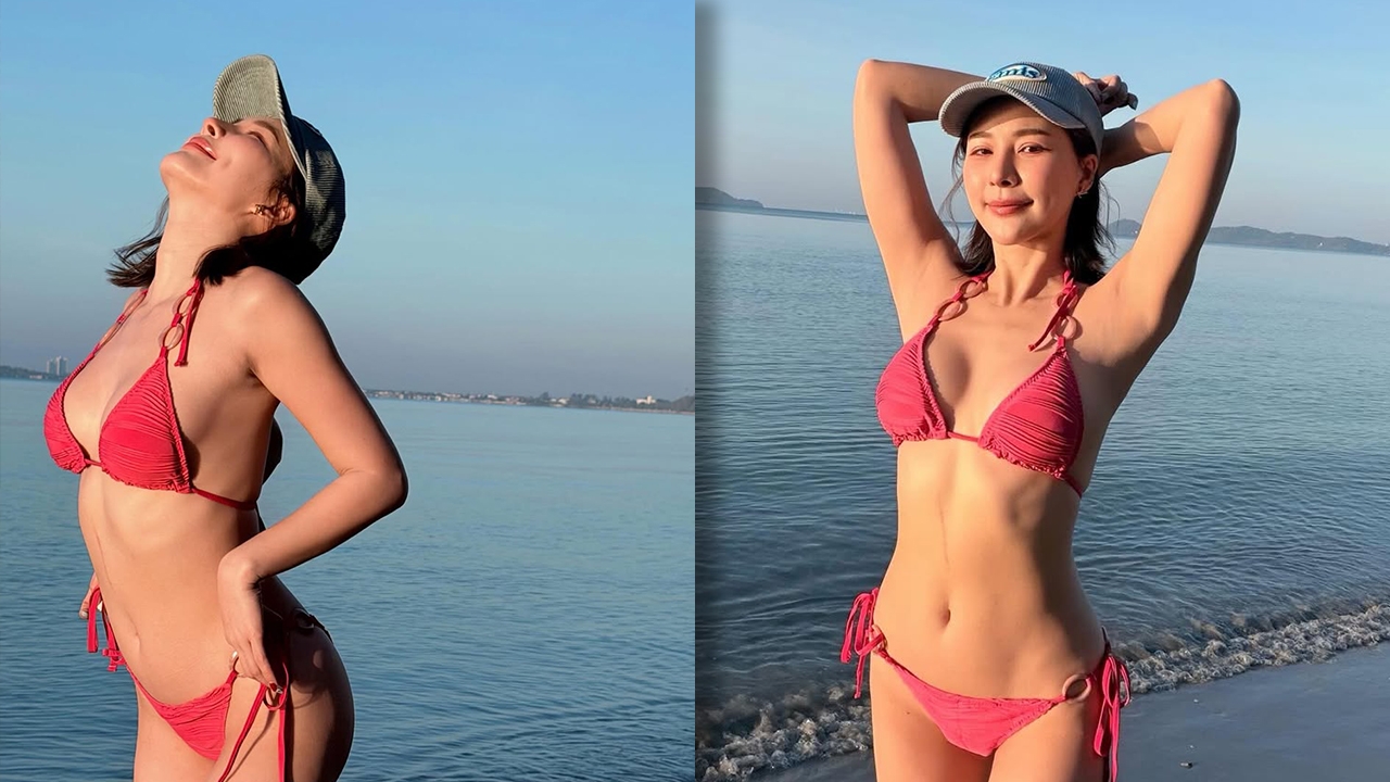 จันจิ จันจิรา นุ่งชุดว่ายน้ำบิกินีอวดความแซ่บ แต่งานนี้คนโฟกัสที่รอยแดง