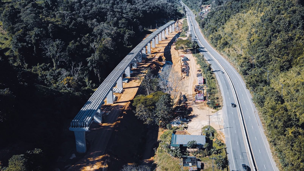 อัพเดทล่าสุด รถไฟทางคู่สายเหนือ “เด่นชัย–เชียงราย–เชียงของ” คืบกว่า 50% คาดเปิดใช้ปี 71