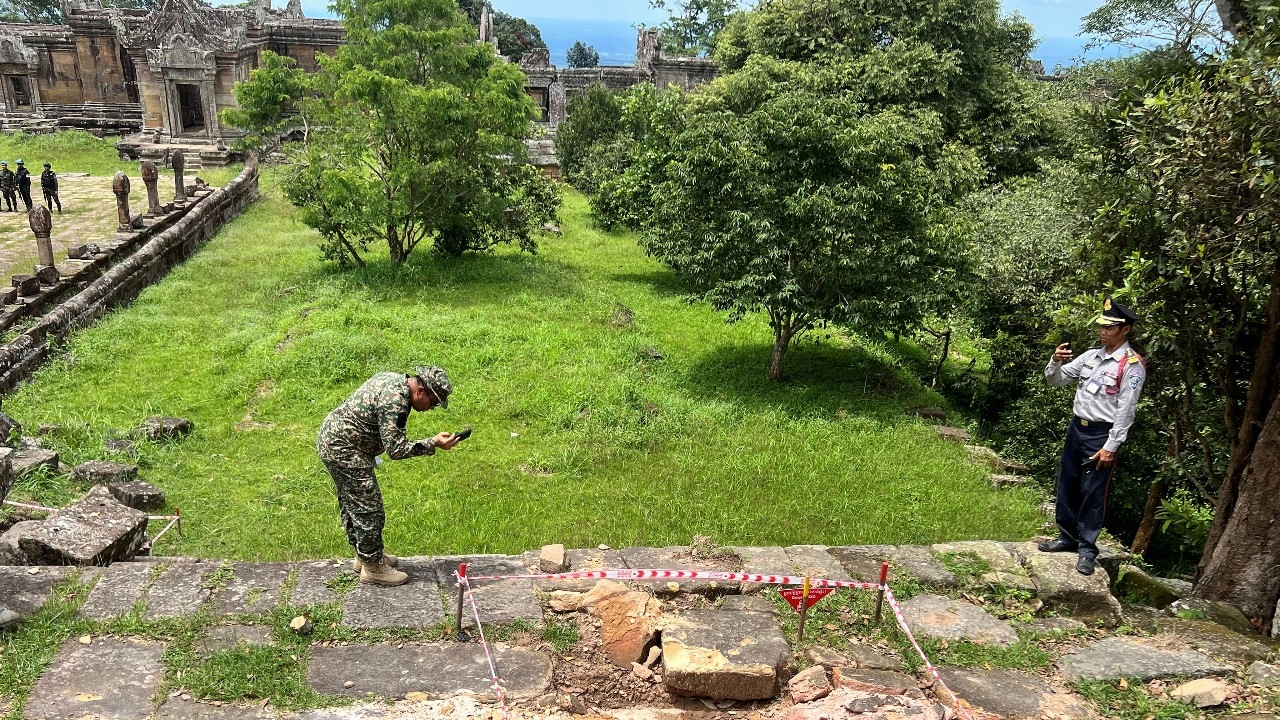 กัมพูชาส่งรายงานประเมินความเสียหายปราสาทพระวิหาร ยื่นยูเนสโก และองค์กรระหว่างประเทศตรวจสอบ