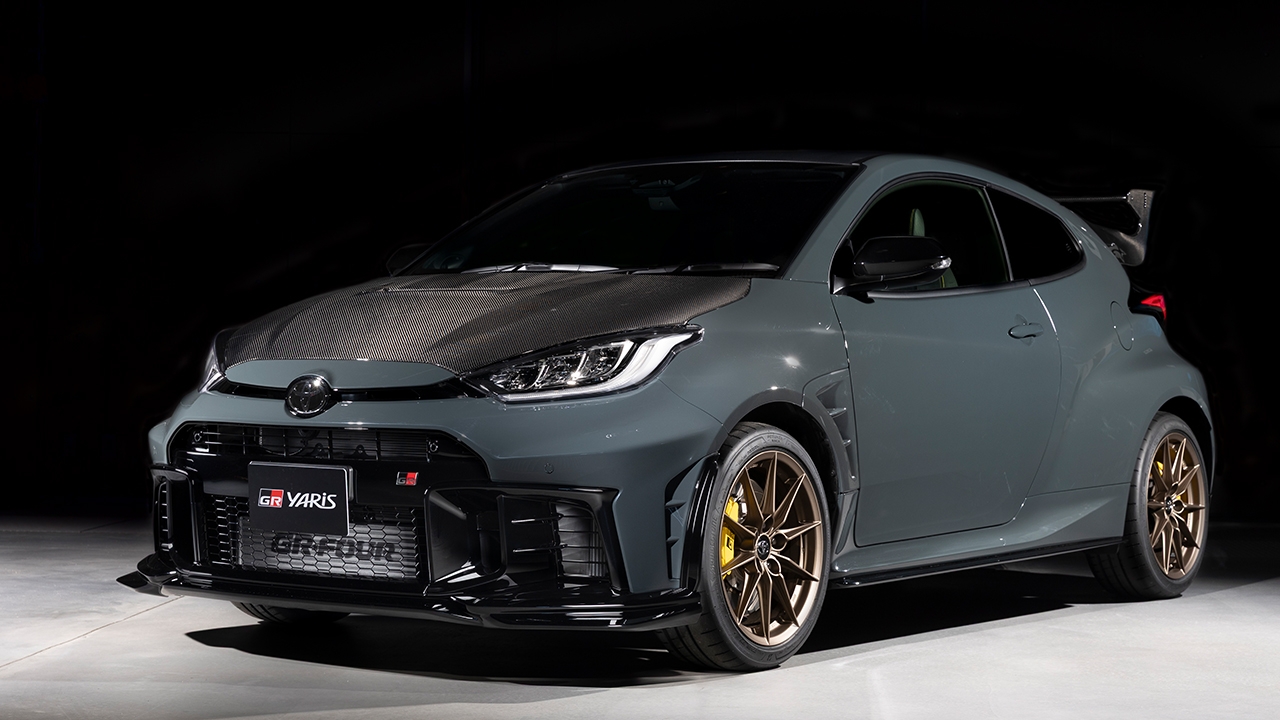 A Look at the GR Yaris MORIZO RR Special Edition Driven by Toyota Owner Akio Toyoda