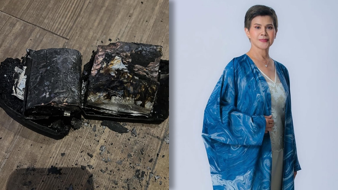 นก จริยา โพสต์เตือนภัย พาวเวอร์แบงก์หลานชายระเบิดกลางบ้าน ไฟลุกภายใน 3-5 วินาที