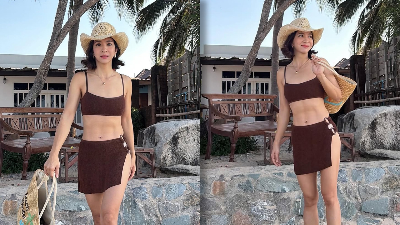 แนน ชลิตา อำลาเลข 4 ปีสุดท้าย ลงรูปชุดว่ายน้ำอวดหุ่นสวย ผิวดี หน้ายังเป๊ะ