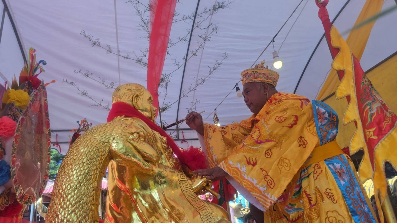 เบิกเนตรองค์เจ้าพ่อเสือ สายมูเก็บเลขหางประทัด เสี่ยงโชคงวด 17/1/69 