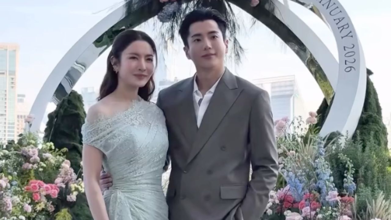 นนกุล ควงคู่ แอฟ ทักษอร ร่วมงานแต่ง ลูกน้ำ เพ็ญพิชชา เปิดช็อตหวานทำแฟนๆ ฟิน (คลิป)