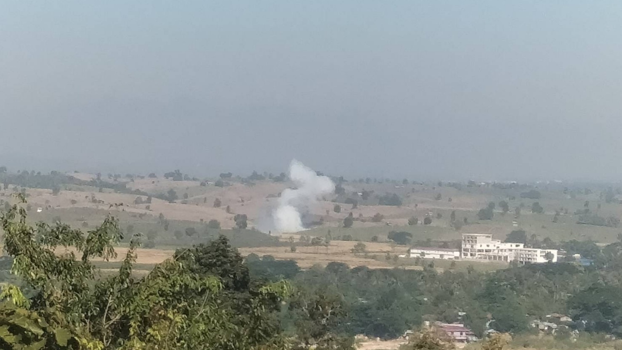 ยิงเตือน 4 นัด หลังกระสุนจากฝั่งเมียนมา ข้ามมาตกแม่สอด กระทบชาวบ้านห้วยมหาวงศ์