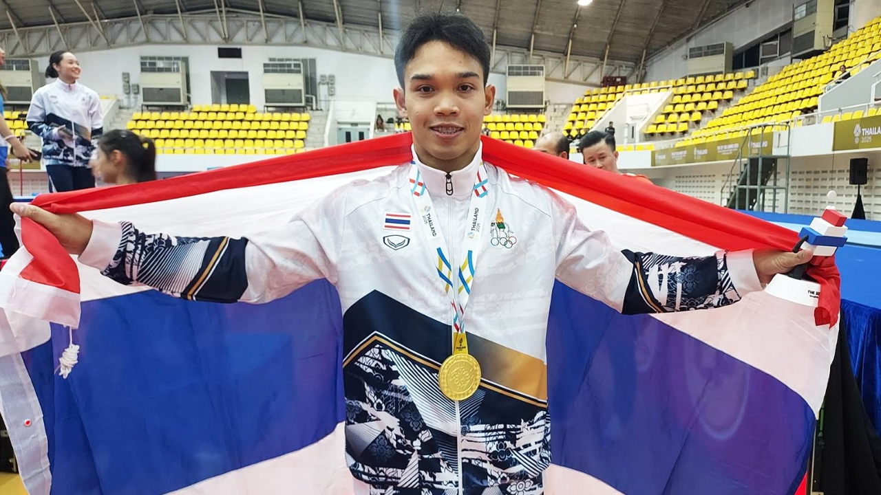 รอมานาน "ยิมนาสติกไทย" คว้าเหรียญทองประวัติศาสตร์ ในซีเกมส์ 2025