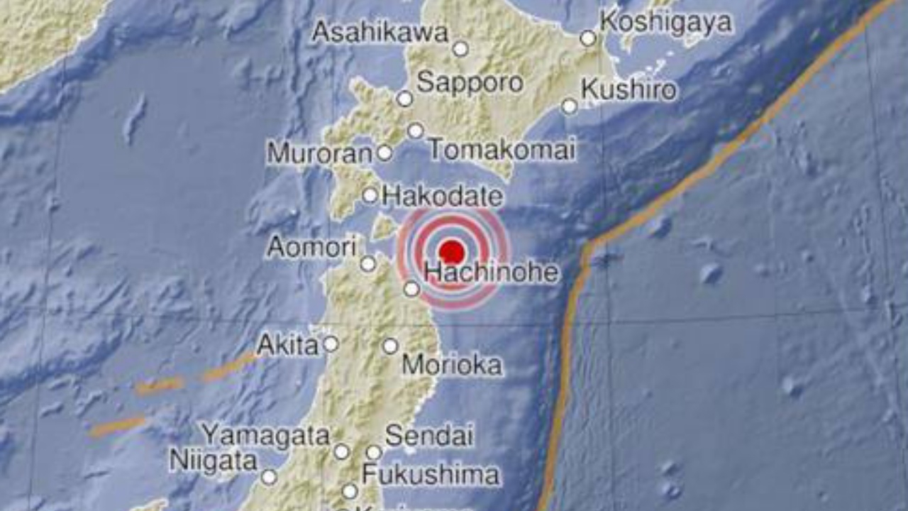 เกิดแผ่นดินไหว ขนาด 7.4 บริเวณนอกชายฝั่งตะวันออกของเกาะฮอนชู ประเทศญี่ปุ่น