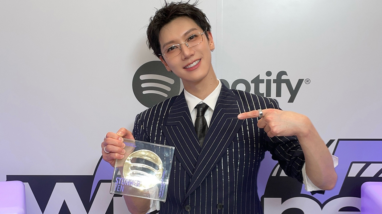TEN วง NCT คว้ารางวัลเพลงที่มียอดสตรีมสูงสุดบน Spotify ประเทศไทย ด้วยเพลงโซโล่ ‘STUNNER’ 