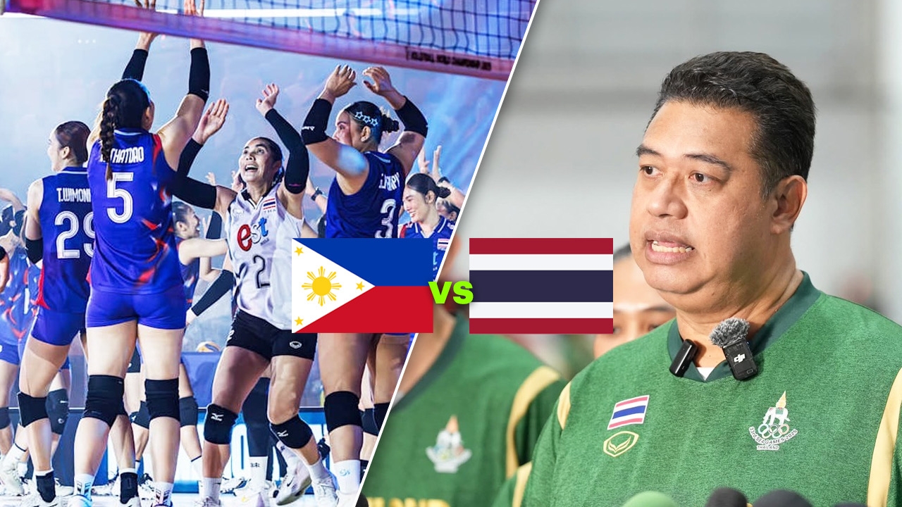 LIVE ถ่ายทอดสด ฟิลิปปินส์ พบ วอลเลย์บอลหญิงทีมชาติไทย วันนี้ 11 ธ.ค. 68 ดูสด 17.30 น. ซีเกมส์ 2025