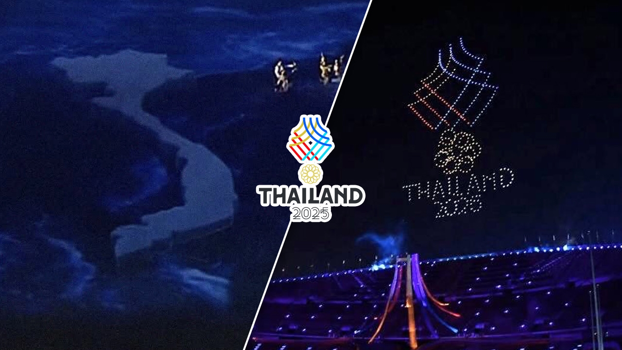งานเข้า สื่อต่างชาติชี้ “ไทย” โชว์แผนที่ “ชาติเพื่อนบ้านอาเซียน” ผิด พิธีเปิดซีเกมส์ 2025