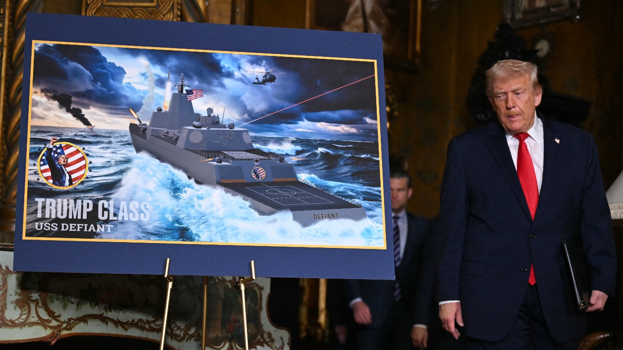 "ทรัมป์" ประกาศสร้างเรือรบชั้นใหม่ ตั้งชื่อตัวเอง "Trump-class" ชูทรงพลังที่สุดในประวัติศาสตร์