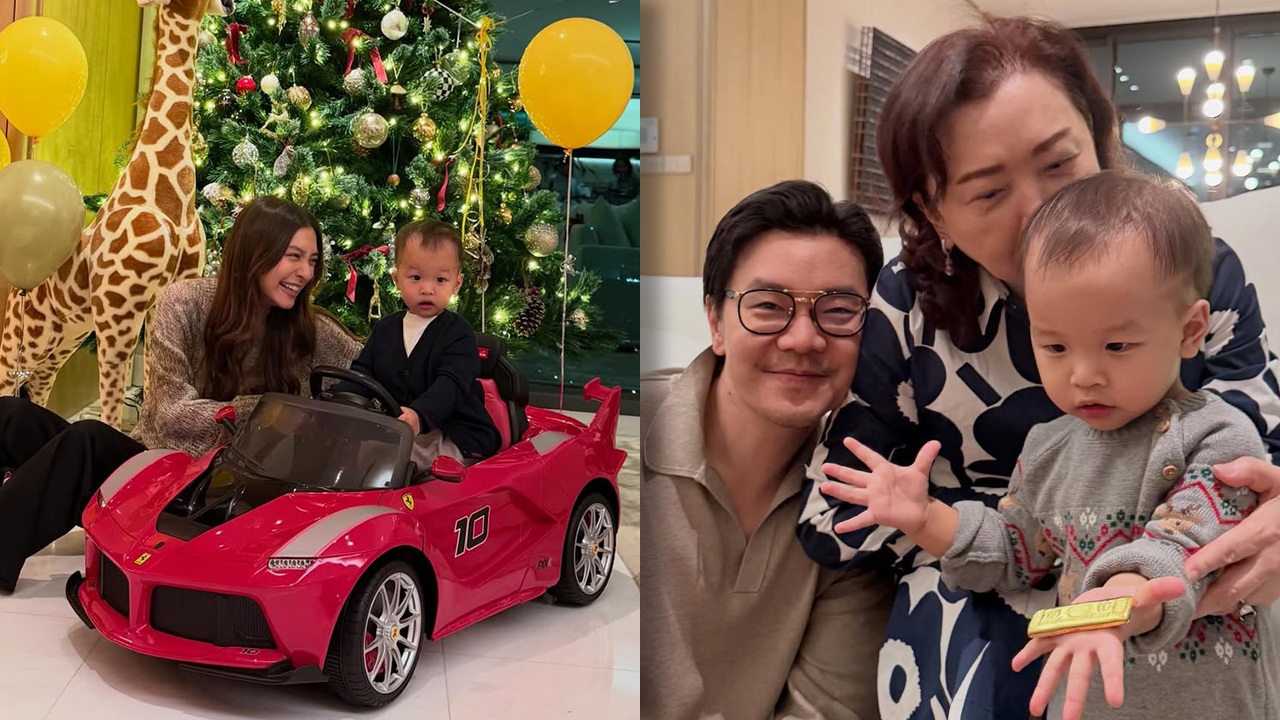 มิว นิษฐา จัดฉลองวันเกิด น้องมาคิน งานนี้ลูกชายได้ทองคำแท่ง-รถของเล่น Ferrari (คลิป)