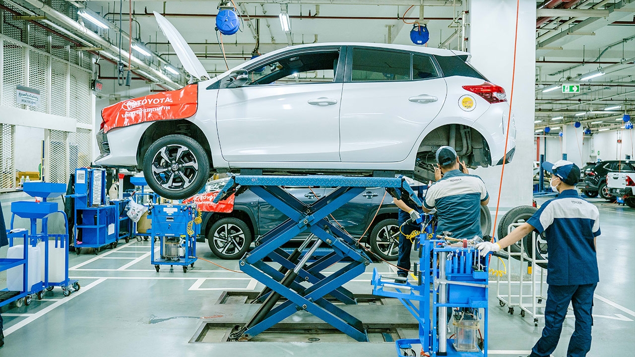 Toyota ชูบริการหลังการขายผ่าน "ศูนย์บริการโตโยต้า" มาตรฐานเดียวกันทั่วไทย