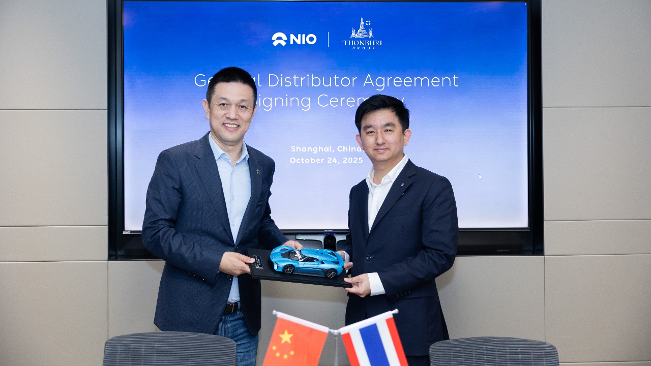 กลุ่มธนบุรีจับมือ NIO ลุยเข้ม ร่วมรุกตลาดยานยนต์ไฟฟ้าพรีเมียมในไทย