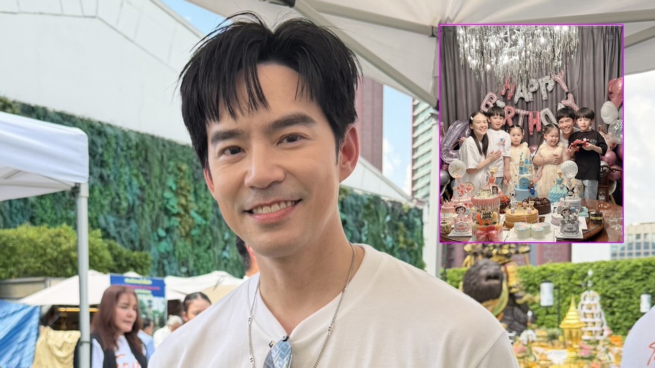  “บีม กวี” ฉลองวันเกิด 4 ขวบ “อัยวา-อัญญา” ต้องปรับตัวตามลูก Gen Alpha ไม่ยอมแก่