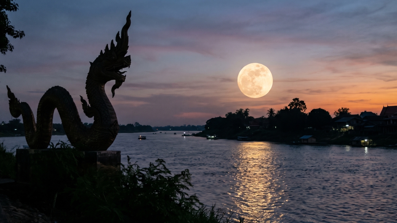 ทำไมวันออกพรรษาคนถึงแห่ไหว้พญานาค เจาะความเชื่อโบราณเรื่องเปิดขุมทรัพย์คืนเพ็ญเดือน 11