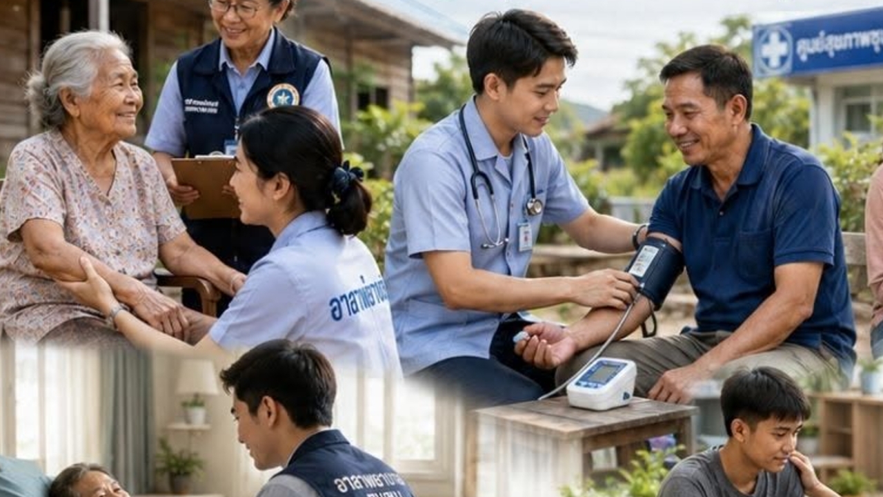 นิด้าโพล คนไม่เคยรับรู้ “อาสาพยาบาลชุมชน” แต่เห็นด้วยกับการมี อสพ.