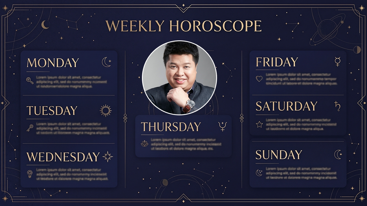 เปิดดวง 7 วันเกิด 26 ต.ค. -1 พ.ย. 69 พฤหัสฯ ผู้ใหญ่ดัน ศุกร์ได้เงินก้อน