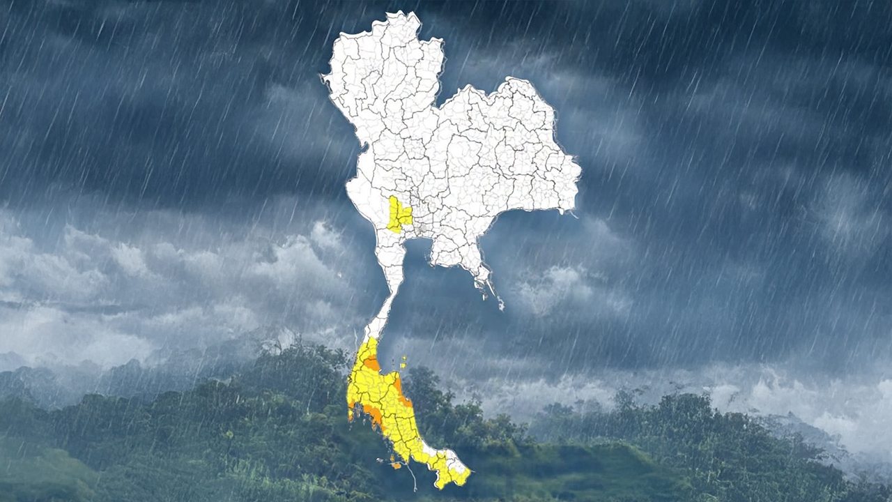 เตือนพื้นที่เสี่ยง เฝ้าระวังฝนตกหนัก 27 ตุลาคม 2569 เช็กจังหวัดที่ได้รับผลกระทบ