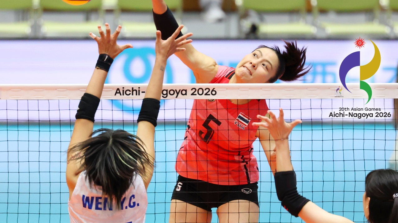 Live Volleyball Result: Thailand Womens Team Beats Chinese Taipei to Reach 2026 Asian Games Quarterfinals