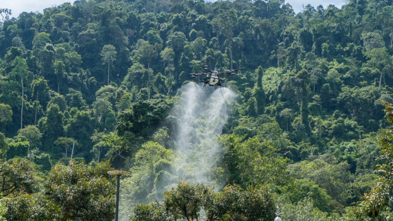 เกาะสนามยานยนต์ : DJI Agriculture เปิดประสบการณ์โดรนเพื่อการเกษตร