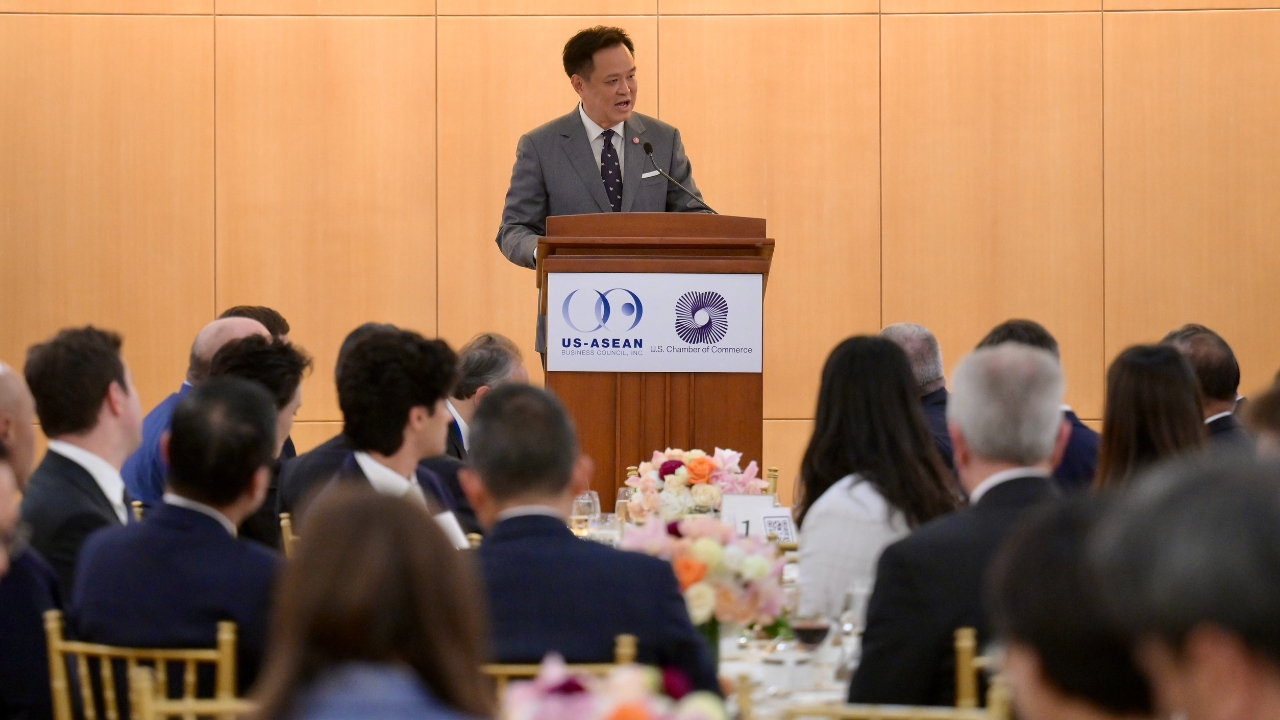 “อนุทิน” ผูกใจนักลงทุนสหรัฐฯ ชูไทย “ประตูสู่อาเซียน 700 ล้านคน” 