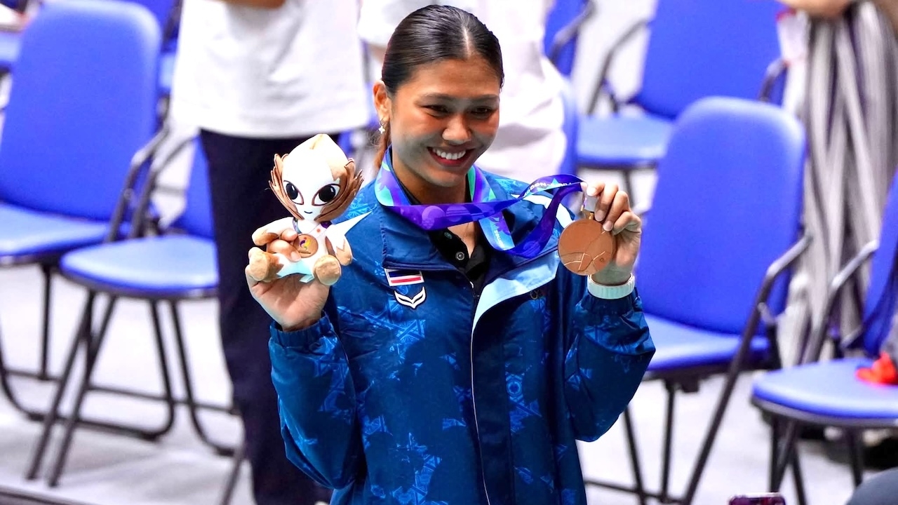 Pimphichaya Shares Her Feelings After Thai Womens Volleyball Wins Bronze at 2026 Asian Games