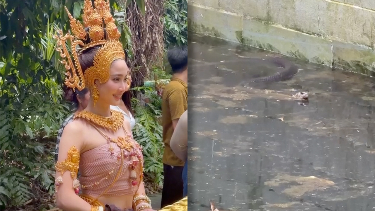 “แต้ว ณฐพร” เผยเหตุผลรำบวงสรวงองค์ปู่-องค์ย่า ที่คำชะโนด เล่านาทียืนคุยกับงูในบ่อน้ำ
