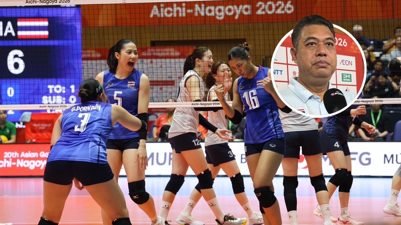Coach Ott Reflects After Thai Womens Volleyball Team Defeats South Korea to Claim Bronze at Asian Games 2026
