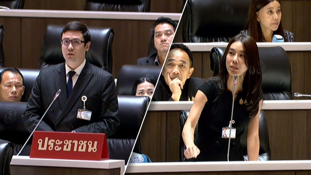 “โรม” เจอไล่ออกจากห้องประชุมสภา หลังพาดพิง “สส.สุชาดา” โยงแก๊งสแกมเมอร์
