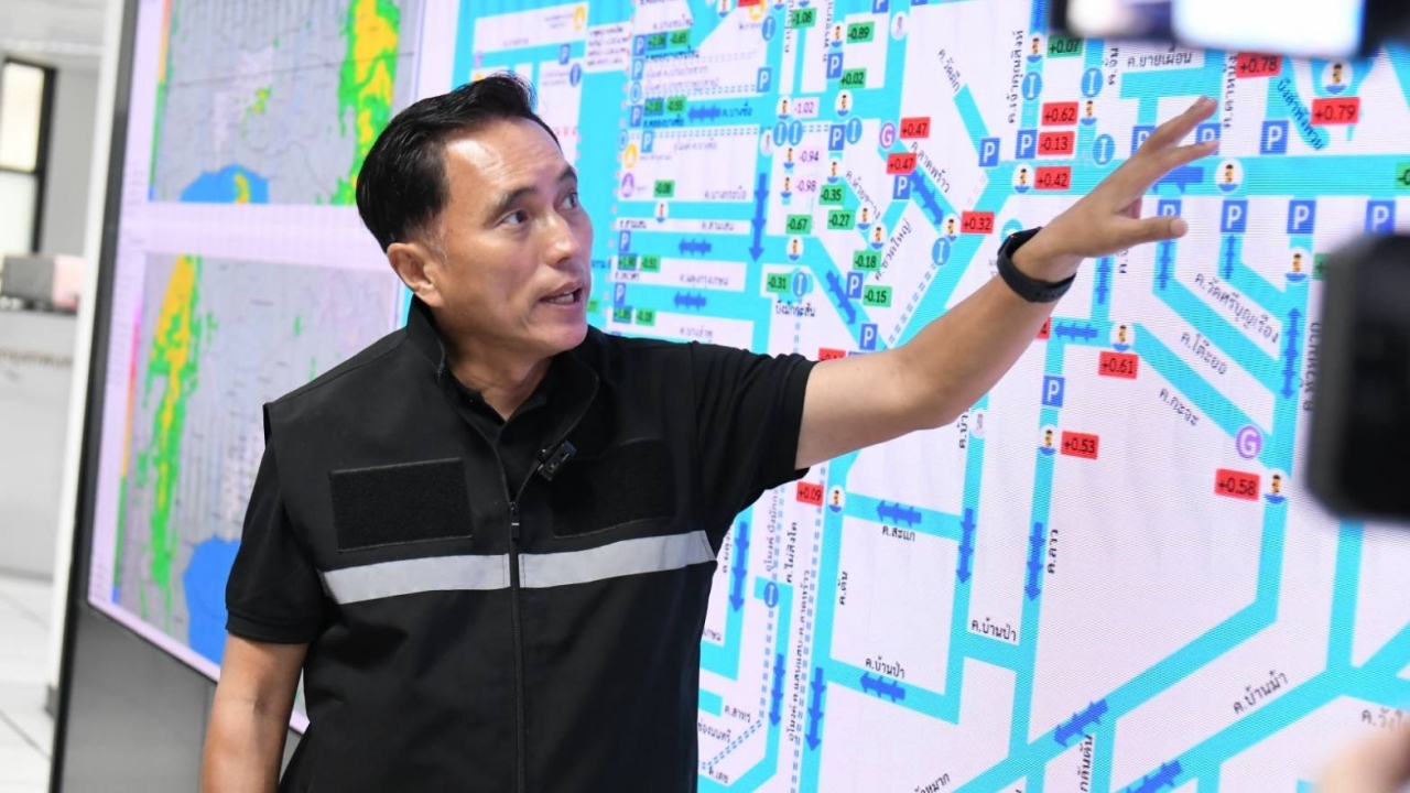 กทม. เร่งเปิดทางน้ำ ดันคลองแสนแสบออกแม่น้ำเจ้าพระยา ช่วงเย็นมีโอกาสฝนตกอีก