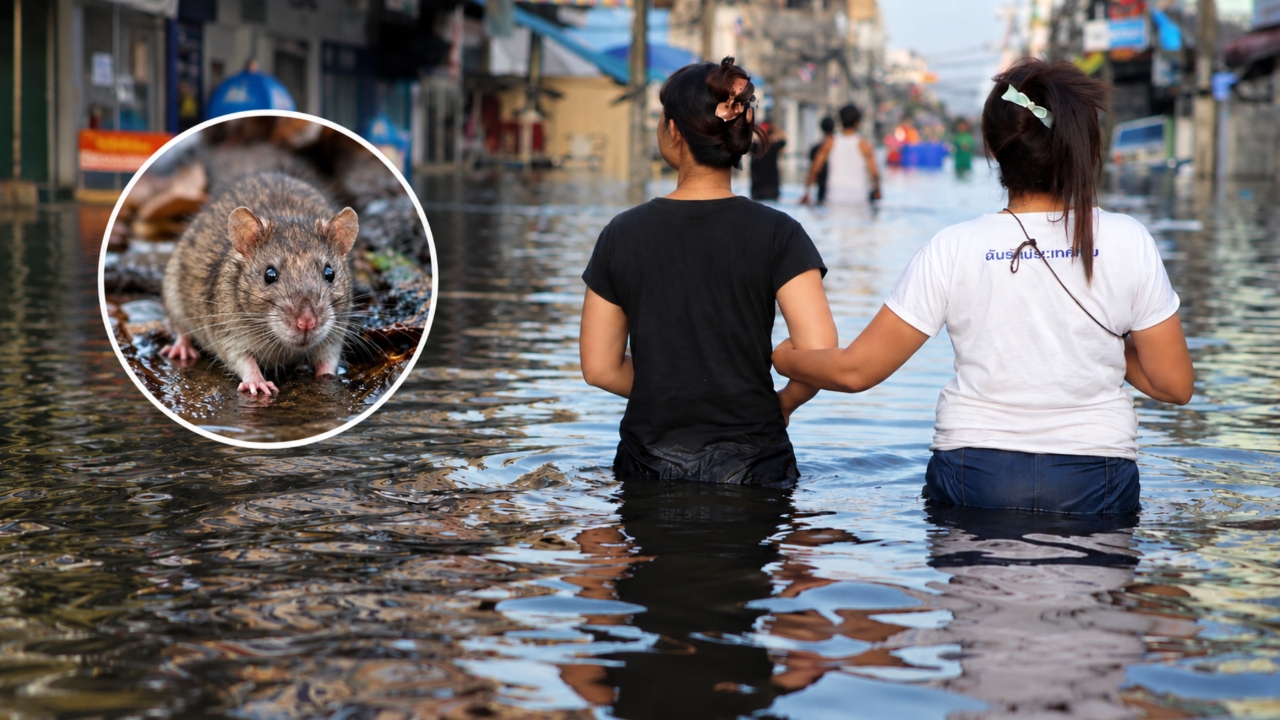 เช็กอาการ “โรคฉี่หนู” สัญญาณควรรีบพบแพทย์ ภัยเงียบหลังน้ำท่วมกรุงเทพฯ