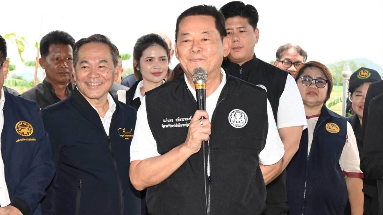“นภินทร” สั่งติดตามสถานการณ์น้ำลุ่มแม่กลอง–เพชรบุรี–ประจวบฯ รายวัน 