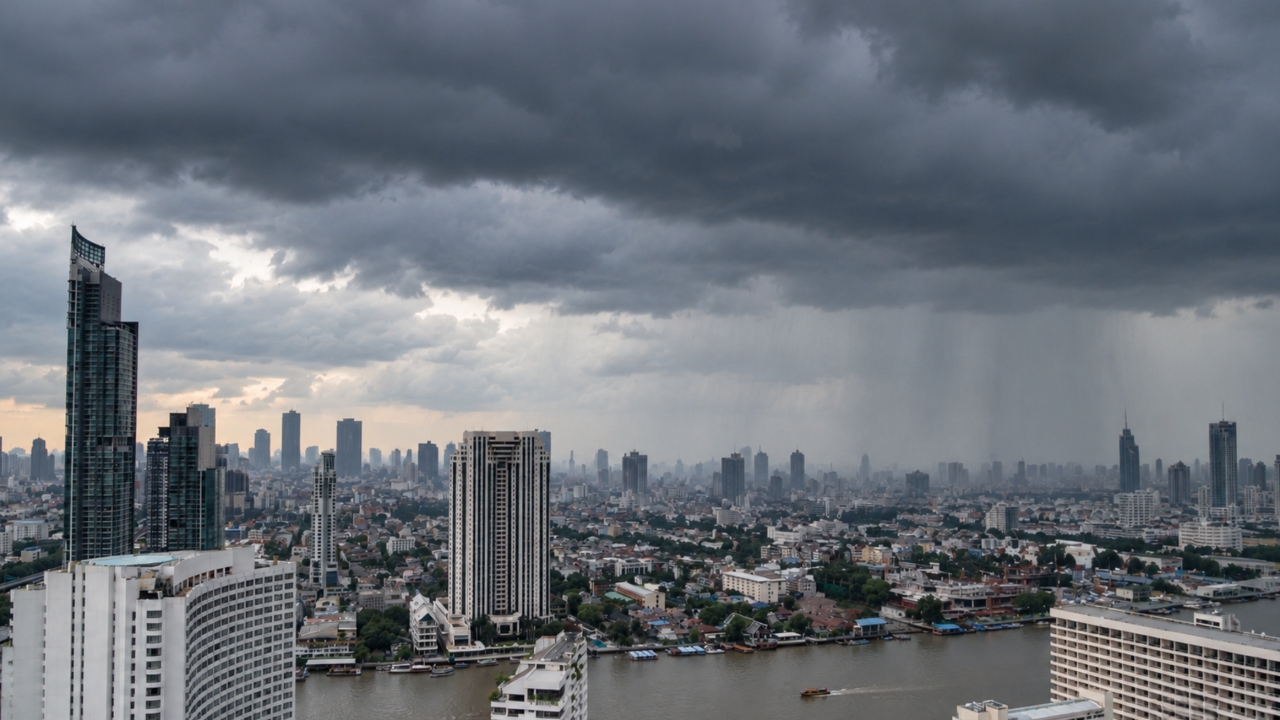 ไขคำตอบ “ฝนแช่” คืออะไร ทำไมฝนตกซ้ำที่เดิมนาน กรุงเทพฯ น้ำท่วมหลายพื้นที่