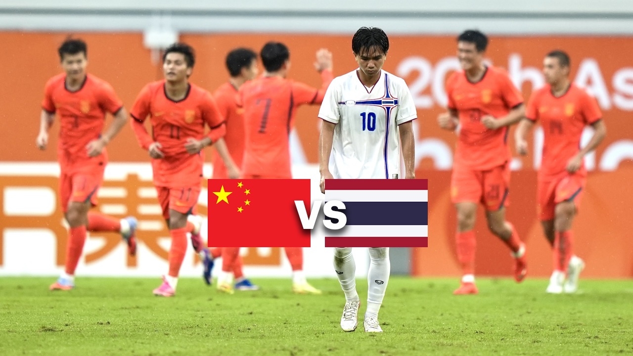 Thailand U23 National Team vs China U23 Asian Games 2026 Quarterfinal Result