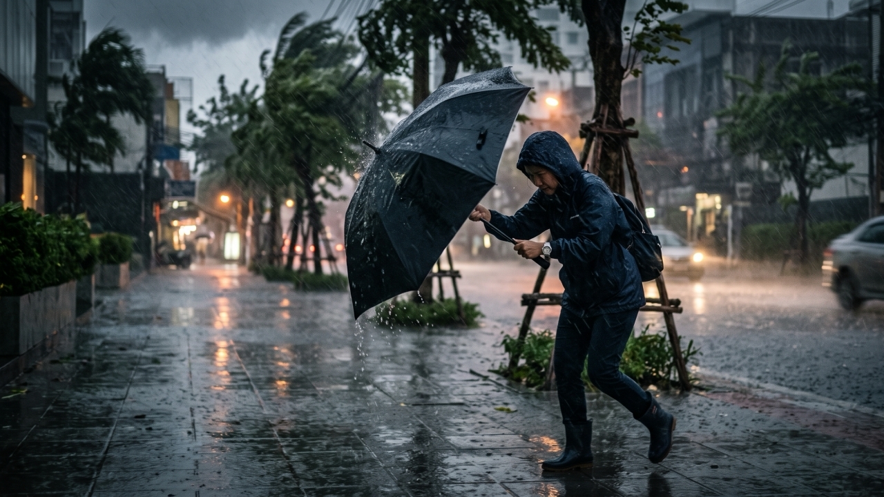อุตุฯ ฉบับ 9 เตือนฝนตกหนักมาก ถึง 27 ก.ย.นี้ อันดามัน อ่าวไทย คลื่นลมแรง
