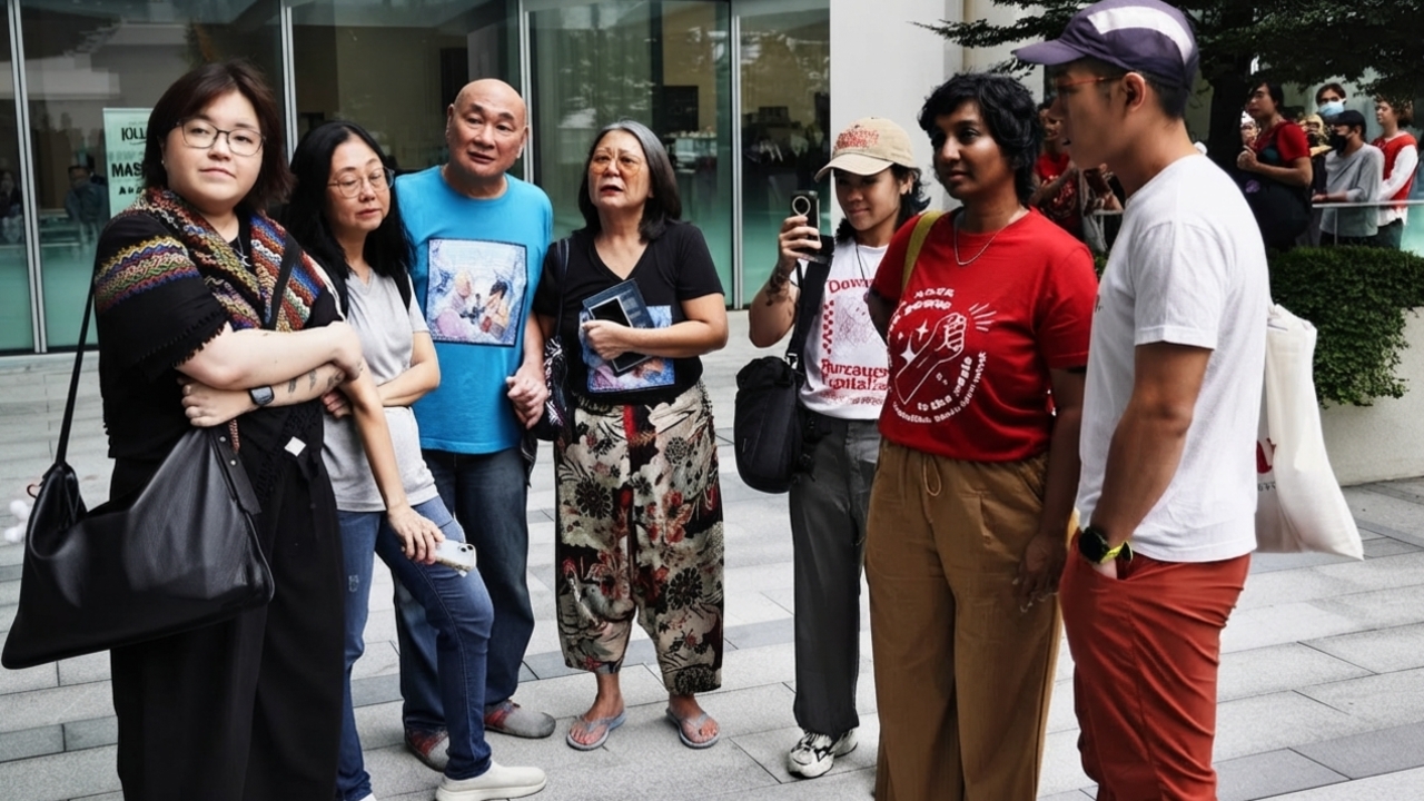 สิงคโปร์ตั้งข้อหา 6 คน รวมนักข่าว-นักแสดง ร่วมชุมนุมต่อต้านโทษประหาร