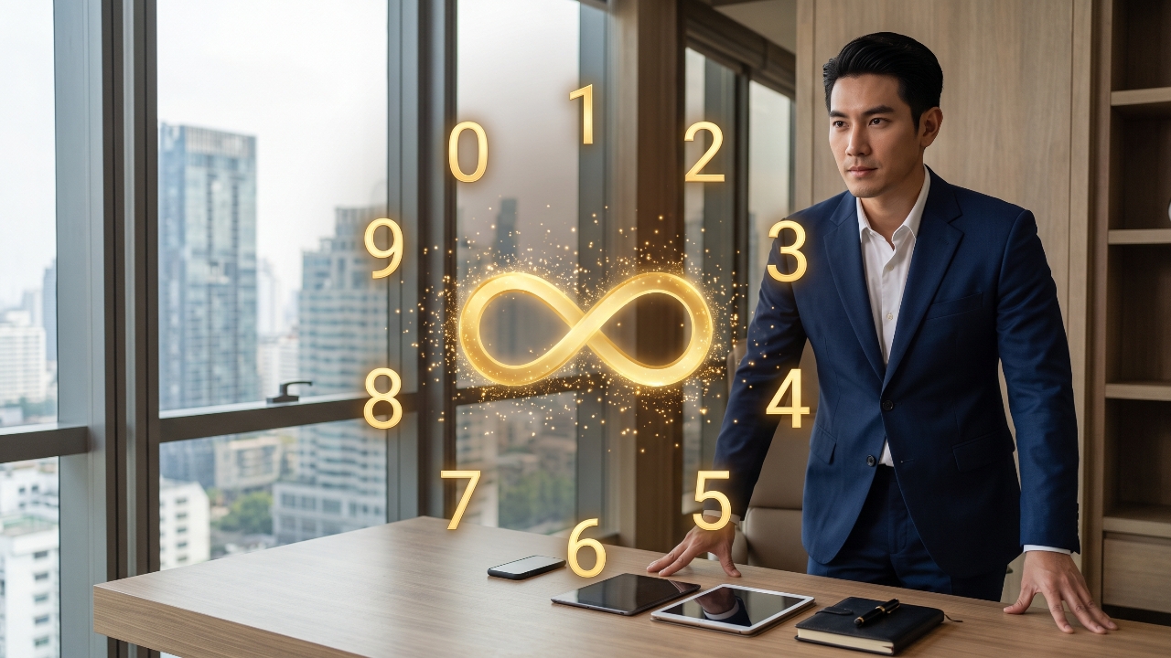 เลขเศรษฐี เปิดเหตุผลทำไมคนสำเร็จชอบใช้ เจาะลึกความหมายตัวเลข 0-9 พลังซ่อนเร้นดึงดูดโชคลาภ