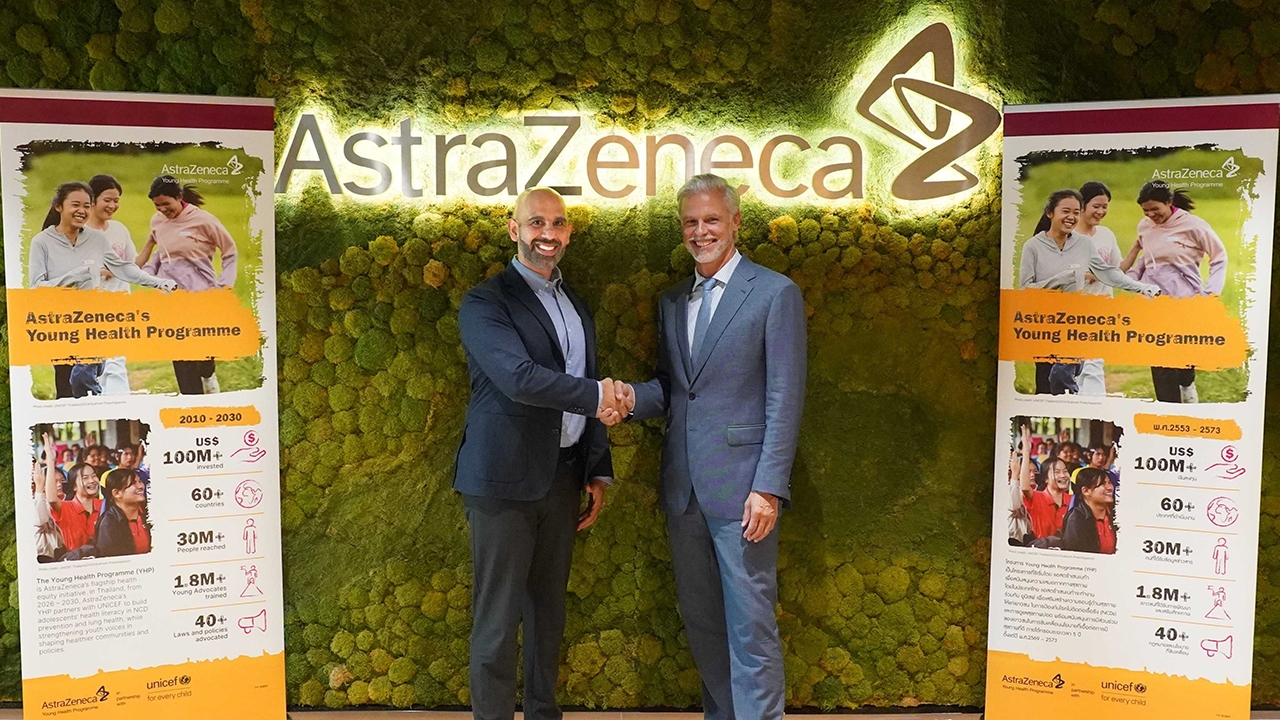 AstraZeneca partners with UNICEF to advance youth health initiatives in Thailand