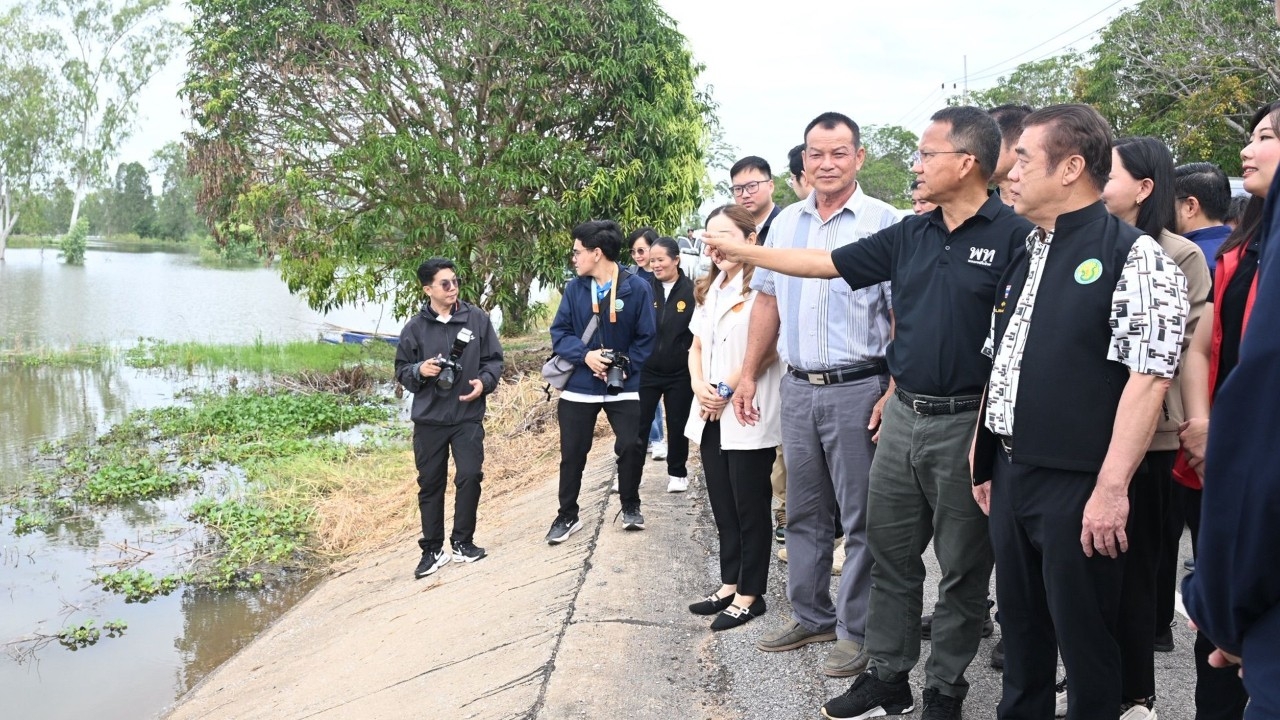 “สุริยะ-ปิยะรัฐชย์” ติดตามแผนบริหารจัดการน้ำสุโขทัย บรรเทาอุทกภัยและภัยแล้ง