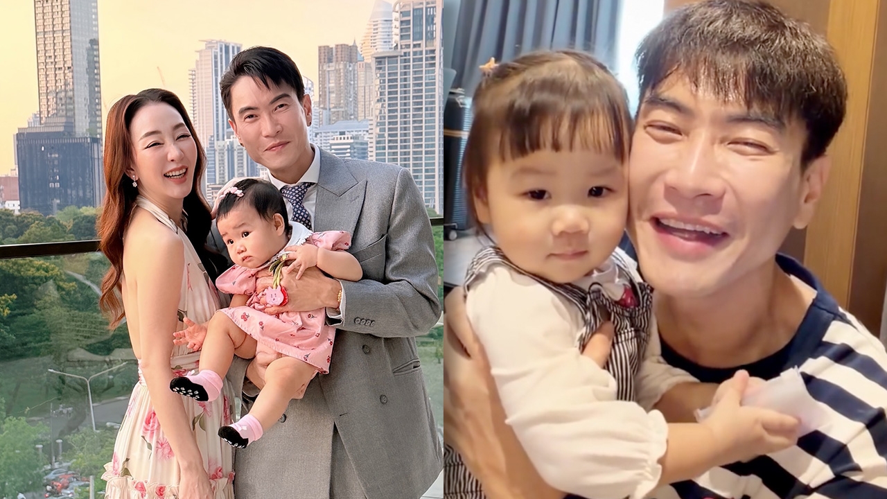 “มาวิน” มัดผมให้ “น้องเหมียวหมี่” แต่หลุดประโยคเด็ด “มีแม่ไว้ทำลูกอีกคน” (คลิป)