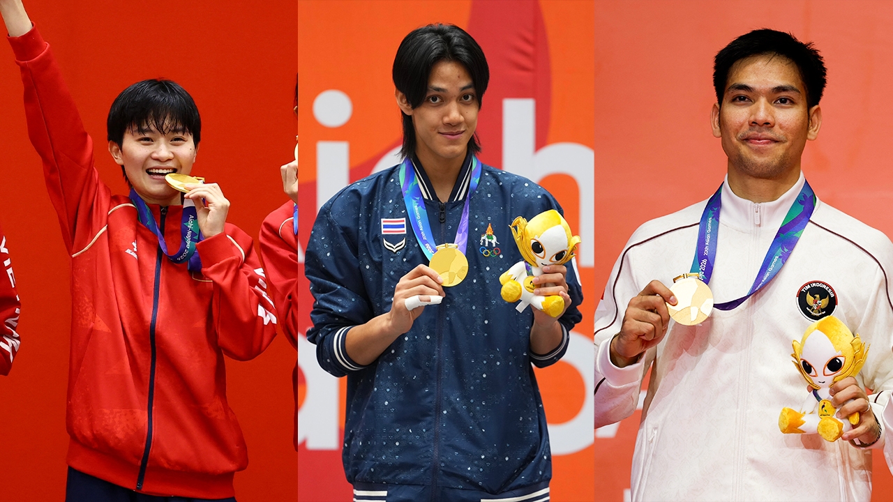 Summary of 2026 Asian Games Medals for 11 ASEAN Nations: Thailand Tops, Four Nations Without Gold