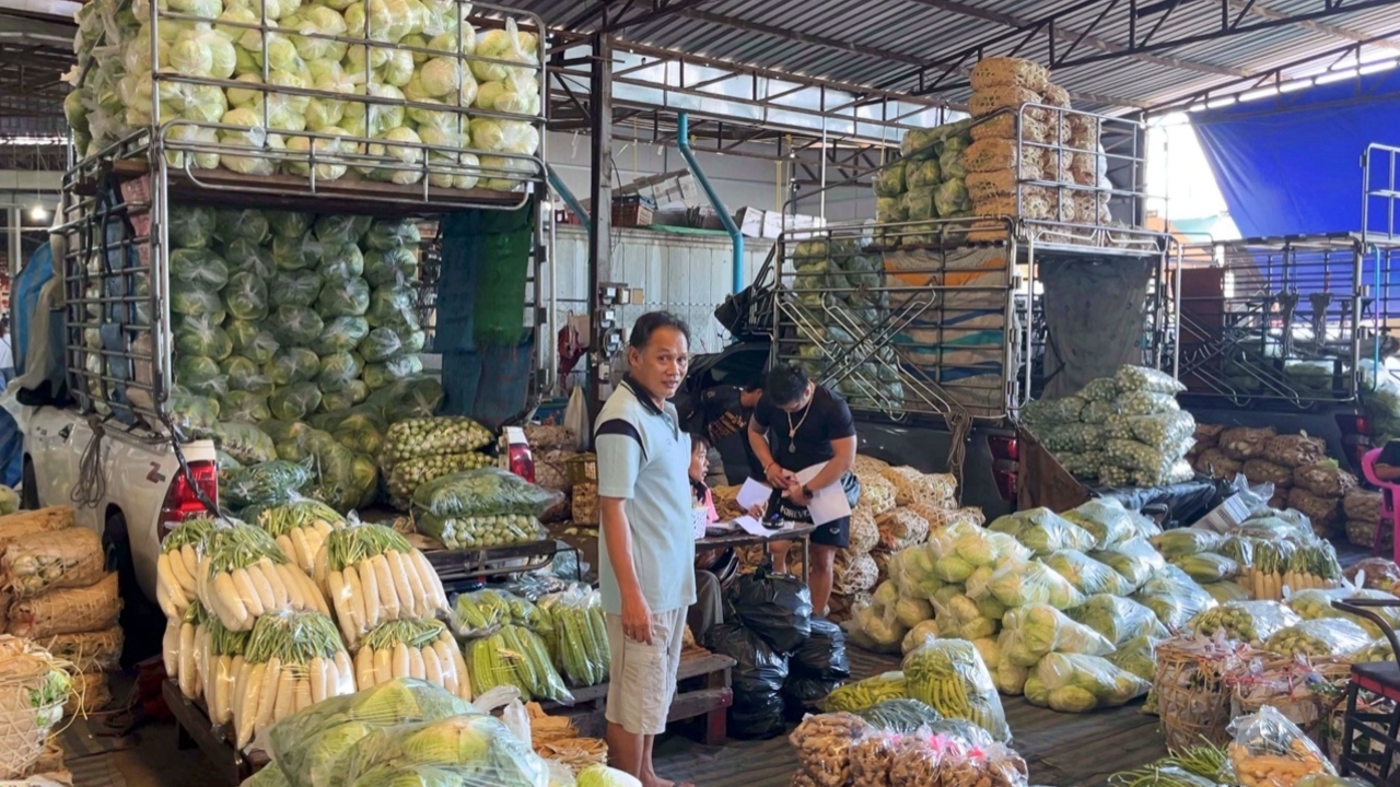 ผักสดราคาพุ่งก่อนเทศกาลกินเจ 2569 ชี้น้ำท่วม-น้ำมันแพงดันต้นทุนสูง 