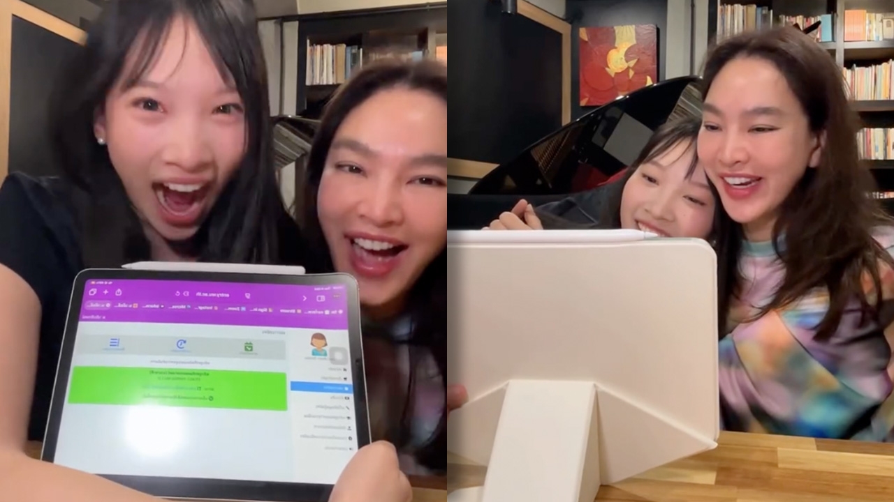 เปิดโมเมนต์ "น้องแพรว" ลูกสาว "ตุ๊ก ชนกวนันท์" สอบติดทันตแพทย์