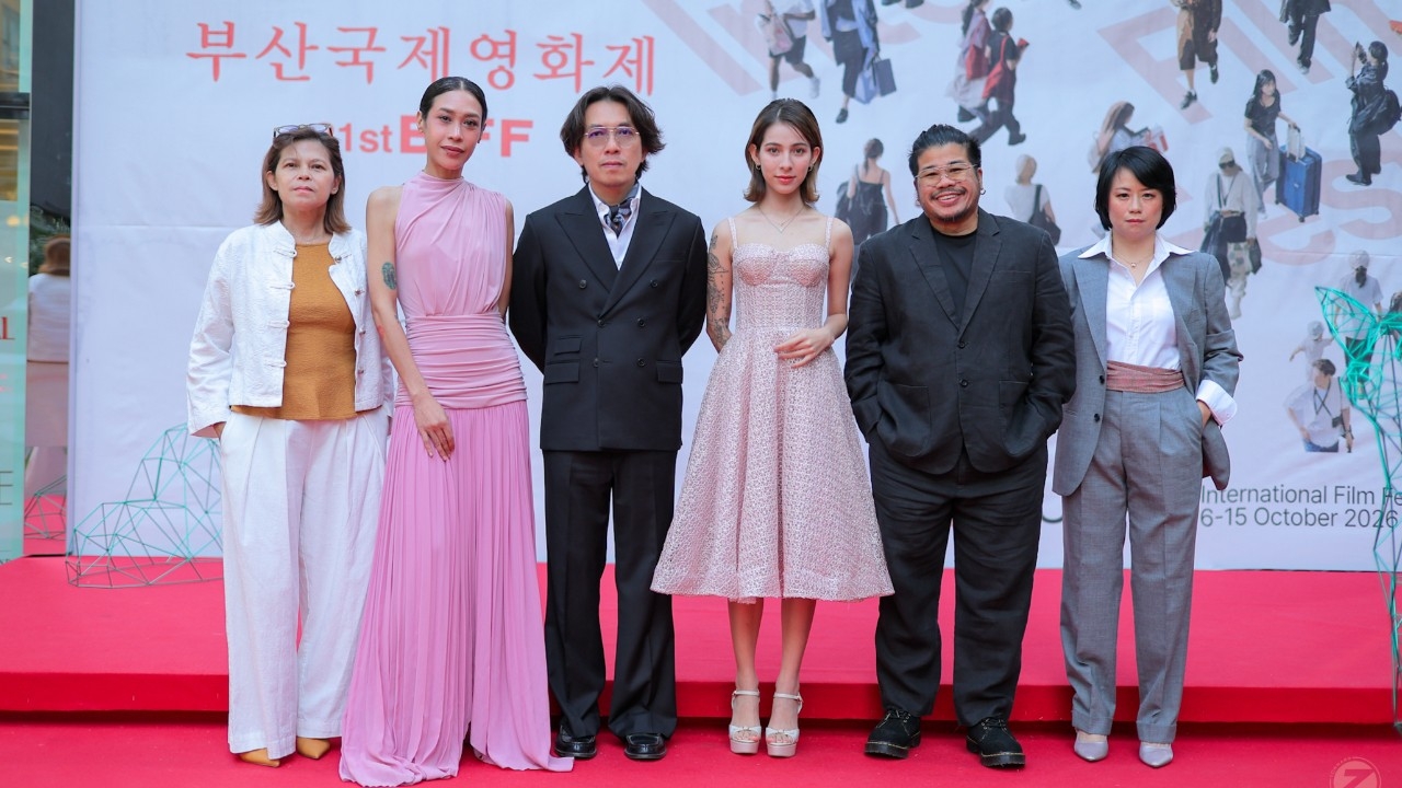 ทีมผู้สร้างภาพยนตร์ “บัว” ร่วมเดินพรมแดงเทศกาลภาพยนตร์นานาชาติปูซาน ครั้งที่ 31