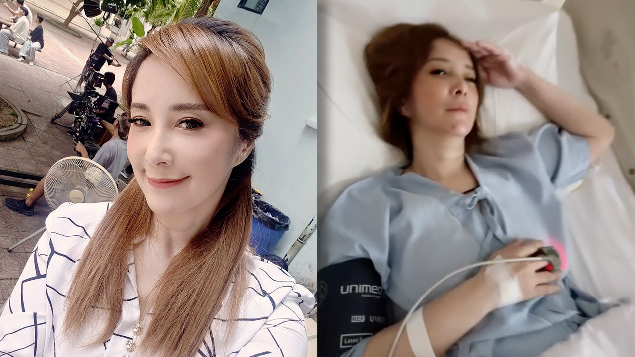 ต่าย สายธาร เข้าไอซียูหลังป่วยไข้หวัดใหญ่สายพันธุ์ A เชื้อลงปอด ล่าสุดอาการดีขึ้นแล้ว