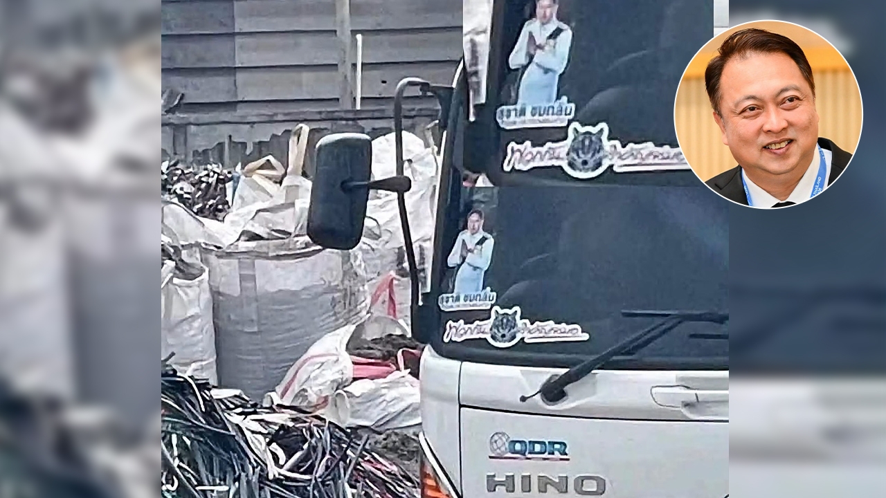 “สุชาติ” ยันไม่เกี่ยวข้อง “ยันต์ปราบด่าน” ให้รถบรรทุกติดสติ๊กเกอร์รูปหน้าและชื่อตนเอง