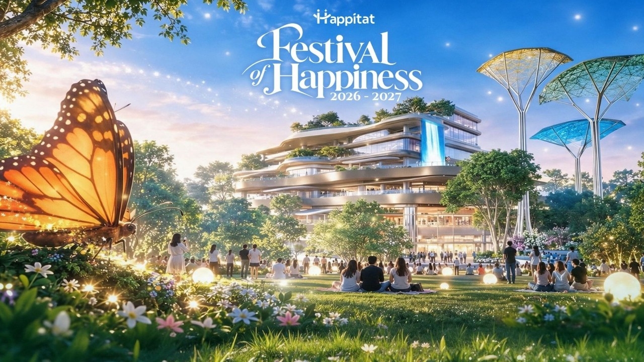 เช็กอิน Happitat ประเดิมฮาโลวีน ดึงเนเน่ รอยัล เปิดตัว 6 เฟสติวัลใหญ่ถึงปี 70