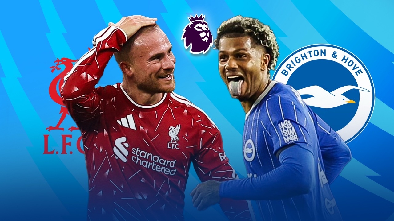 LIVE Stream: Liverpool vs. Brighton & Hove Albion Today (25 Oct 2026) 21:00 GMT+7 Premier League 2026-27