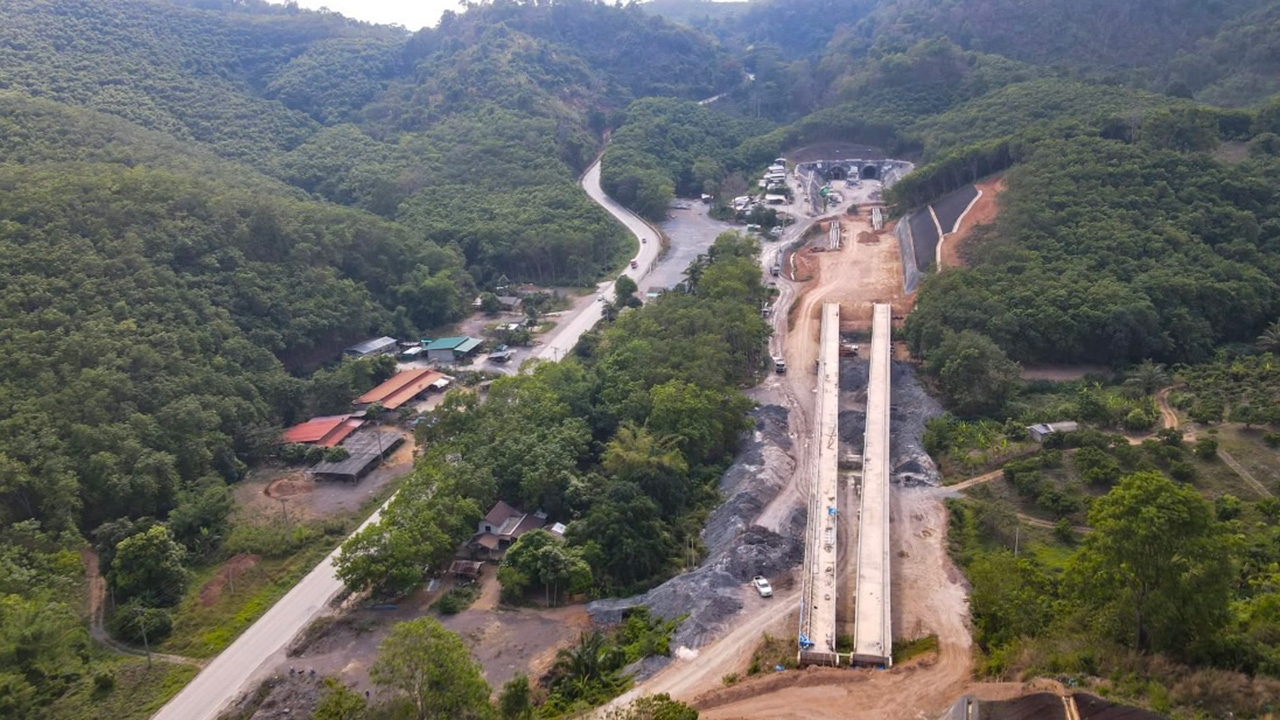 รถไฟทางคู่เด่นชัย-เชียงของ คืบหน้า 72% คมนาคมปักหมุดเปิดหวูดปี 2571